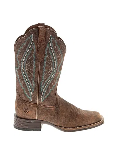 Pre-owned Ariat Boots In Brown