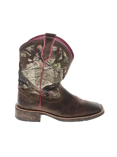 Pre-owned Ariat Boots In Brown