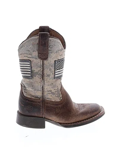 Pre-owned Ariat Kids'  Boots In Brown