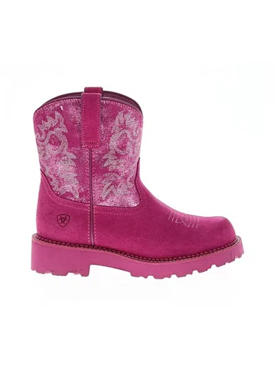 Pre-owned Ariat Boots In Pink