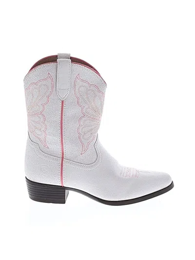 Pre-owned Ariat Boots In White