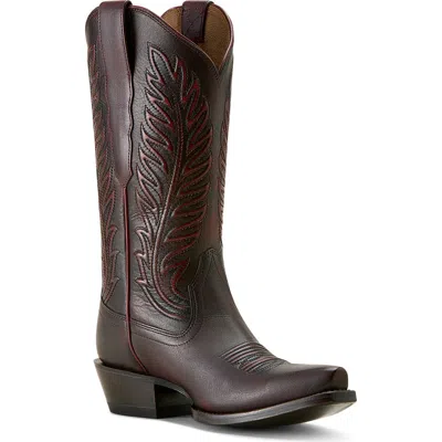Ariat Bowman X Toe Cowboy Boot In Brown