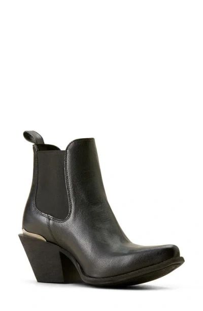 Ariat Bradley Western Chelsea Boot In Bohemian Black