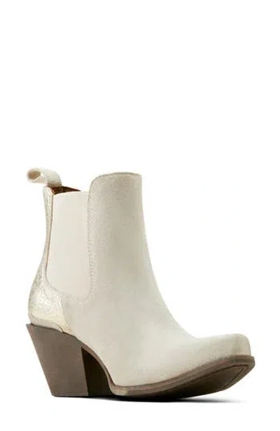 Ariat Bradley Western Chelsea Boot In White