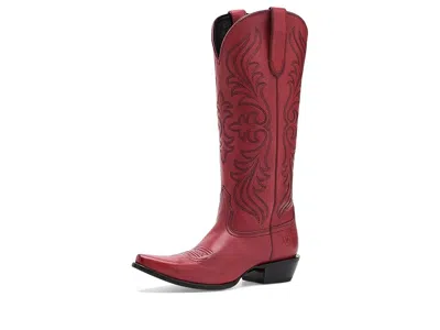 Ariat Calera Women's Boots Georgia Clay: 7 B - Medium, Leather In Red