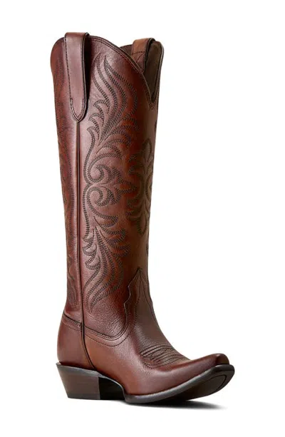 Ariat Calera X Toe Western Boot In Brown