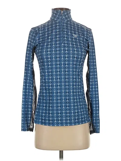 Pre-owned Ariat Cardigan Sweater In Blue