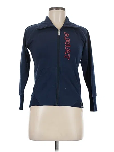 Pre-owned Ariat Cardigan Sweater In Blue