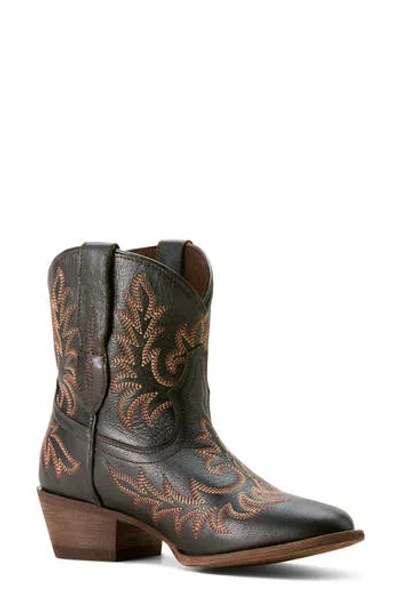 Ariat Carlin Western Boot In Black