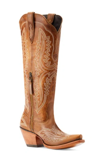 Ariat Casanova Over The Knee Western Boot In Shades Of Grain