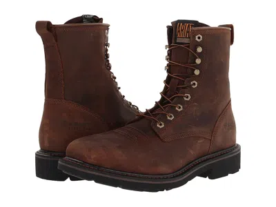 Ariat Cascade 8 Wide Square Steel Toe Men's Lace-up Boots Alamo Brown: 9 D - Medium