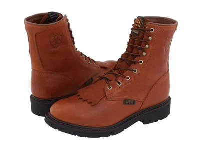 Ariat Cascade Men's Boots Sunshine Wildcat: 8 D - Medium In Red