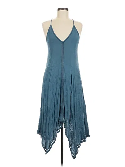 Pre-owned Ariat Casual Dress In Teal