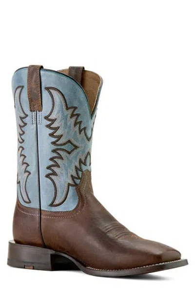 Ariat Cattle Creek Square Toe Western Boot In Multi