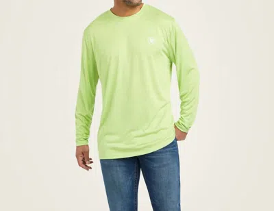 Ariat Charger Americana Shirt In Heather_green