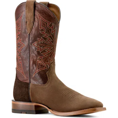Ariat Circuit Gritty Ranch Western Boot In Brown