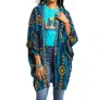 Ariat Coachella Kimono Wrap Top In Blue Multi In Blue