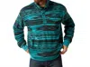 Ariat Cotton-rich Mockneck Sweatshirt In Teal In Multi