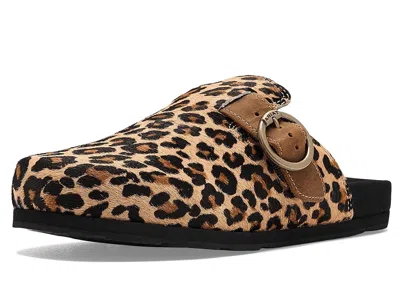 Ariat Country Mules Women's Flat Shoes Leopard Hair On: 9 B - Medium In Animal Print