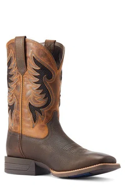Ariat Cowpuncher Venttek Western Boot In Multi