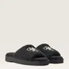 Ariat Cozy Ar2697-001 Slipper Womens Black Fleece Embroidery Slide Jobb1604 In Black