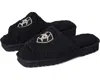 Ariat Cozy Ar2697-001 Slipper Womens Black Fleece Embroidery Slide Jobb1604 In Black