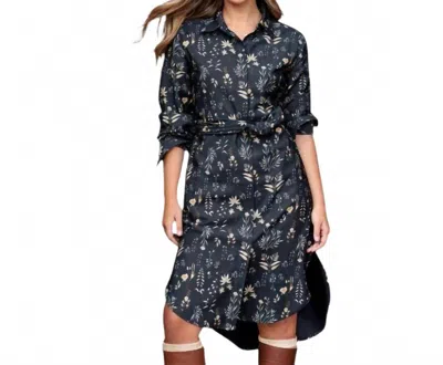 Ariat Culham Midi Shirt Dress In Blue