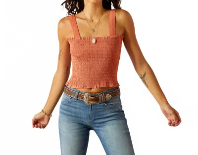 Ariat Darla Top In Langoustino In Multi
