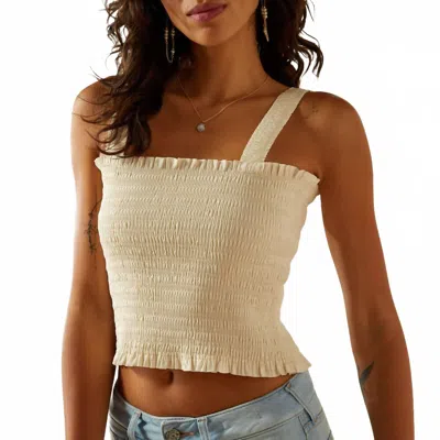Ariat Darla Top In Vanilla Ice In Gray