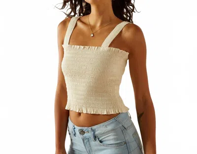 Ariat Darla Top In Vanilla Ice In Neutral