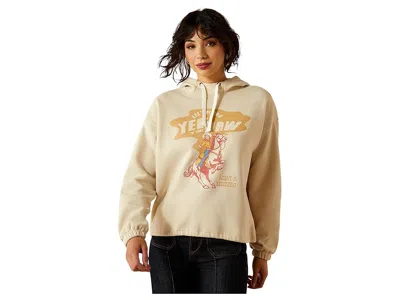 Ariat Essential Sendero Yeehaw Hoodie In Gray