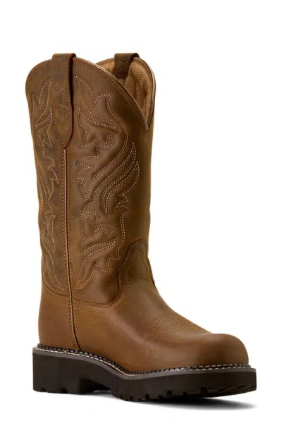 Ariat Fatbaby Dawn Western Boot In Brown