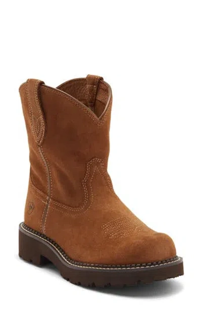 Ariat Fatbaby Slouch Western Boot In Animal Print