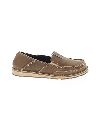 Pre-owned Ariat Flats In Brown