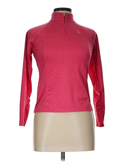 Pre-owned Ariat Fleece Jacket In Red