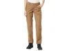 Ariat Fr Stretch Duralight Canvas Stackable Straight Leg Pants In Brown