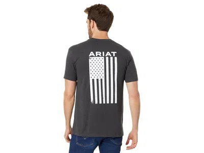 Ariat Freedom Short Sleeve T-shirt In Gray