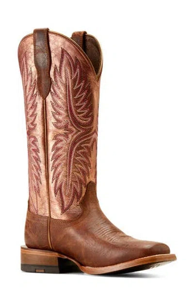 Ariat Frontier Calamity Jane Western Boot In Brown