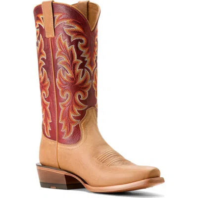 Ariat Futurity Cashout Square Toe Boot In Brown