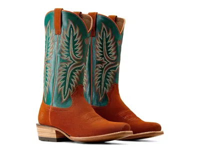 Ariat Futurity Rider Western Boots Men's Shoes Penny Roughout: 12 D - Medium In Brown