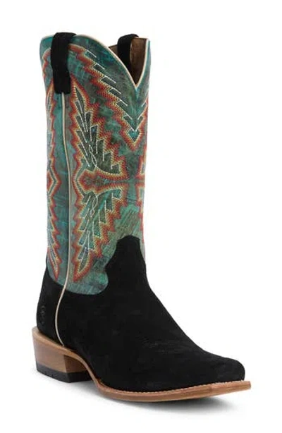 Ariat Futurity Showman Leather Cowboy Boot In Black