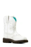 Ariat Gem Baby Western Bootie In White