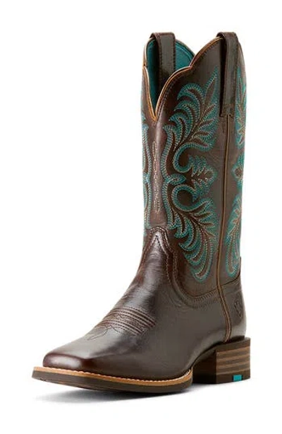 Ariat Gillette Tall Cowboy Boot In Brown