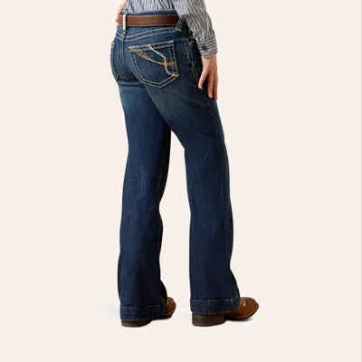 Ariat Girl's Andrea Pacific Wash Trouser Jeans In Blue