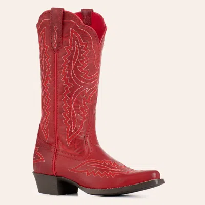 Ariat Girls' Casanova Chili Red D Toe Cowboy Boots