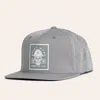 Ariat Gray Roughneck Patch Flat Bill Work Cap In Gray