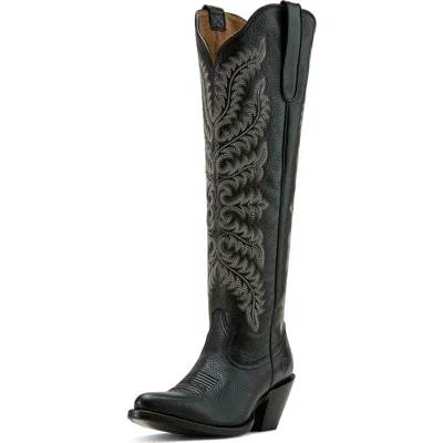 Ariat Helena Cowboy Boot In Black