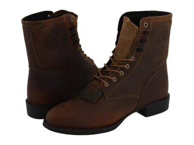 Ariat Heritage Lacer Cowboy Boots Distressed Brown: 7 D - Medium