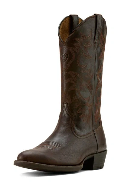 Ariat Heritage R Toe Western Boot In Multi