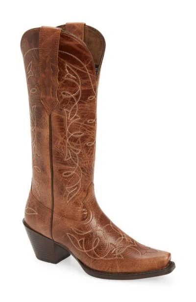Ariat Heritage Stretch Fit Western Boot In Brown